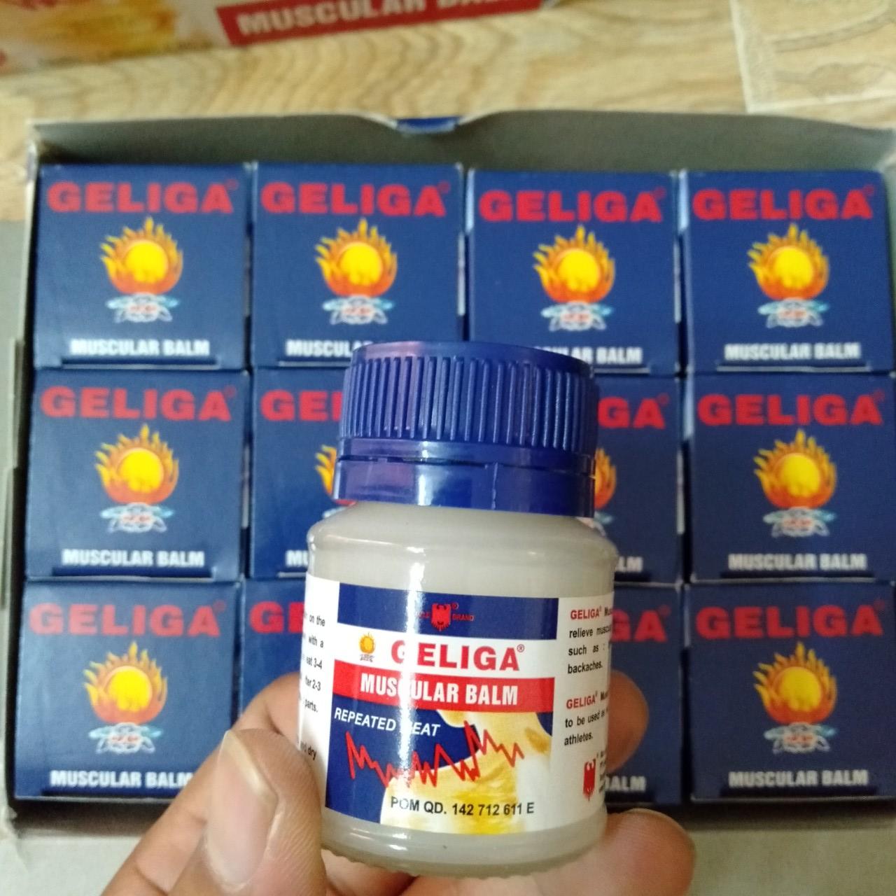 Combo 12 chai Dầu cù là lửa GELIGA