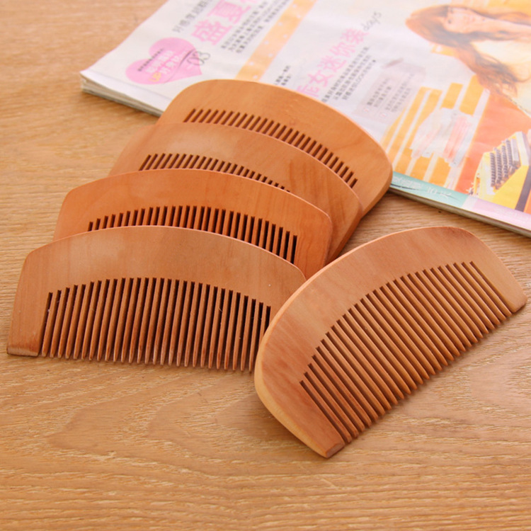 Lược gỗ siêu xinh Lược chải tóc bằng gỗ massge đầu, lược bỏ túi xách LG47