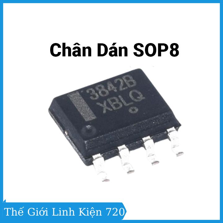 UC3842 DIP-8 / SOP-8 tần số 400kHz