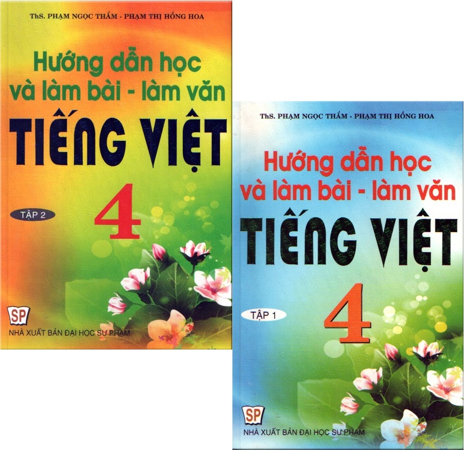 [HCM]Combo Hướng Dẫn Học Và Làm Bài - Làm Văn Tiếng Việt Lớp 4 (Tập 1+ Tập 2)