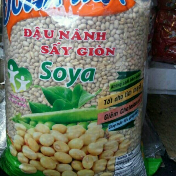 2kg đỗ tương sấy giòn