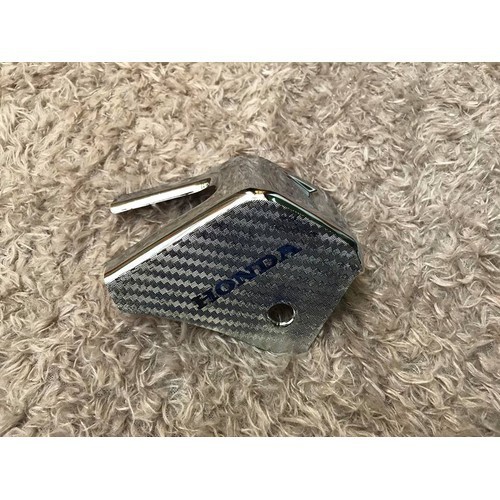Ốp Chụp Cóc Phuộc Gắn Airblade,Vario.... ( 2 Màu: Trắng Crom & Carbon đen )