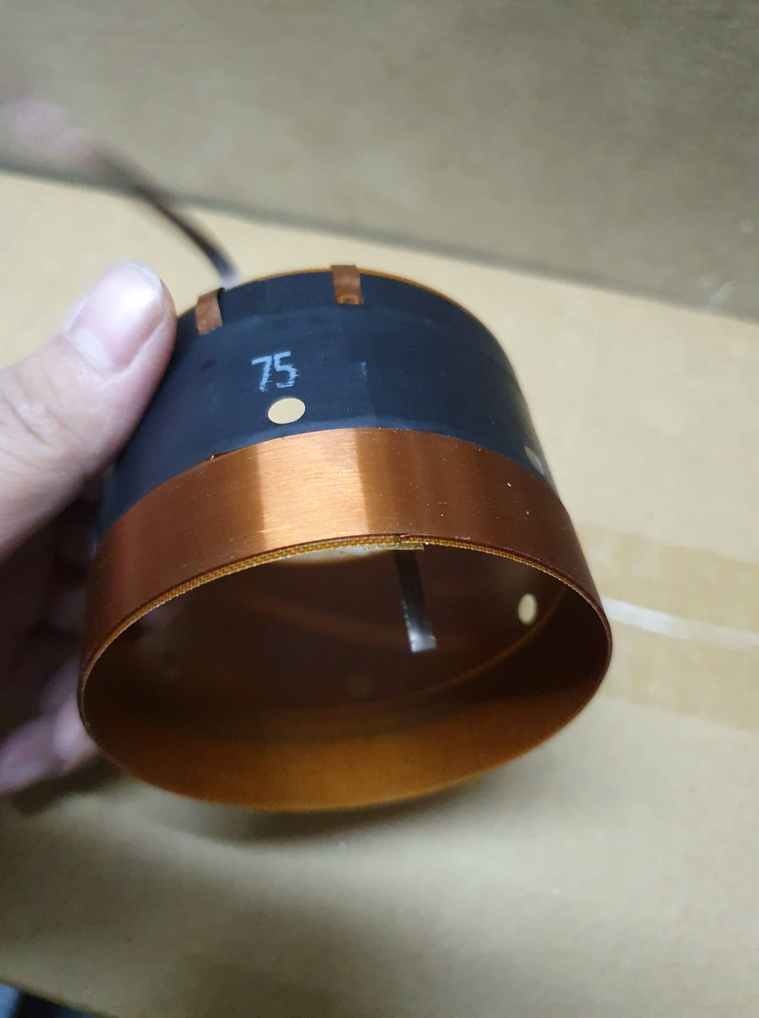 côn loa 75 dây dẹt