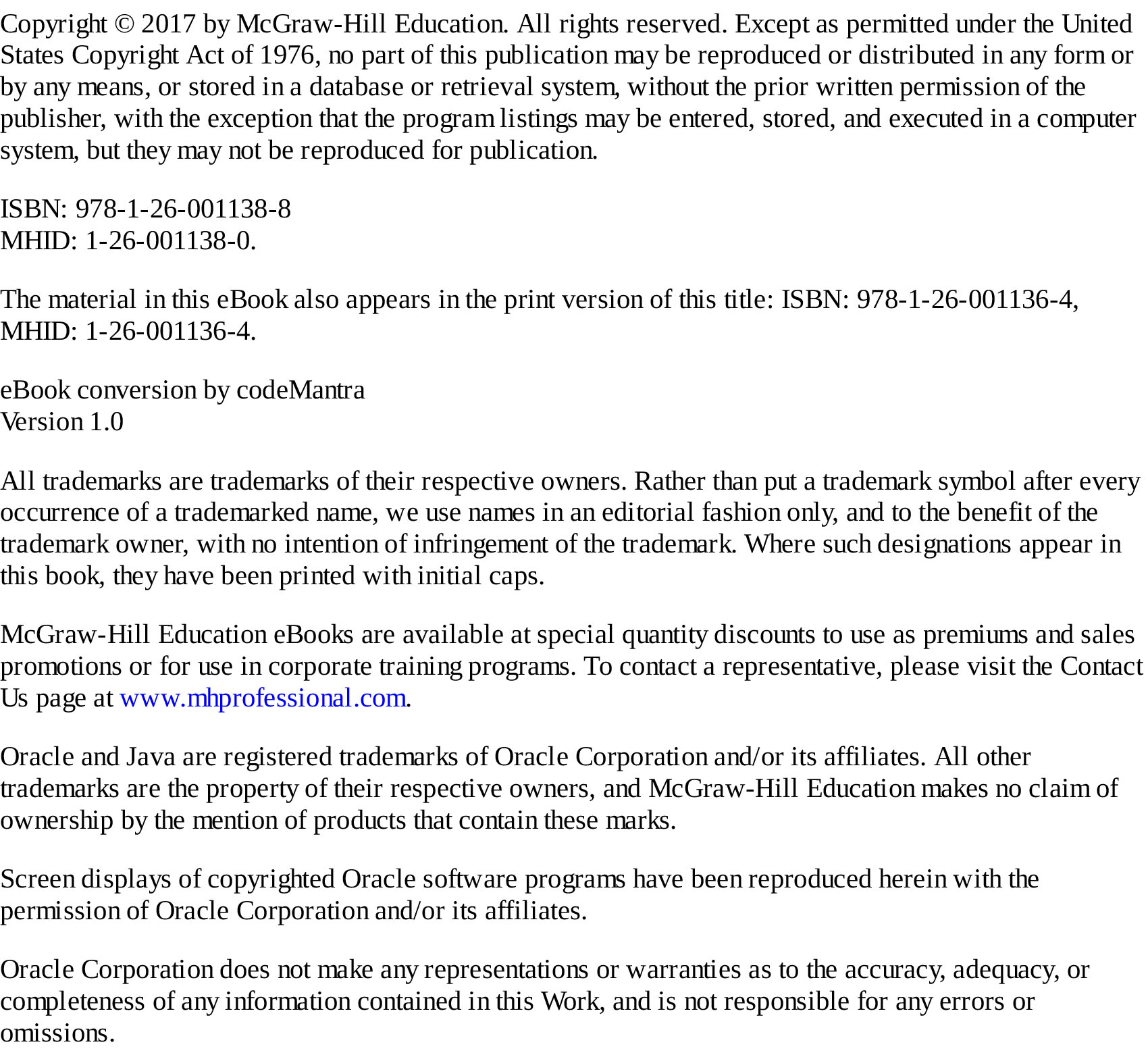 OCA Java SE 8 programmer I exam guide exam 1Z0-808