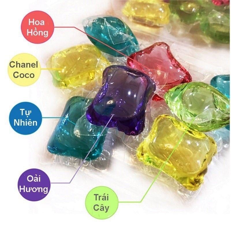 com bo 10 viên giặt quần áo