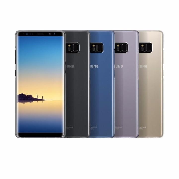 Ốp trong suốt Galaxy Note 8 Clear cover theo máy