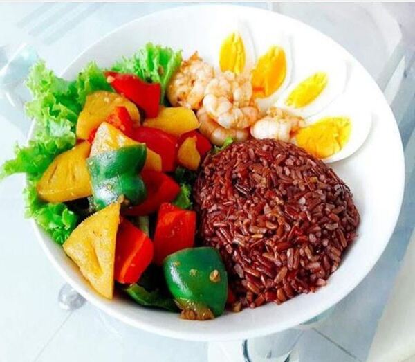 Gạo lứt đỏ dẻo Điện Biên - 1kg