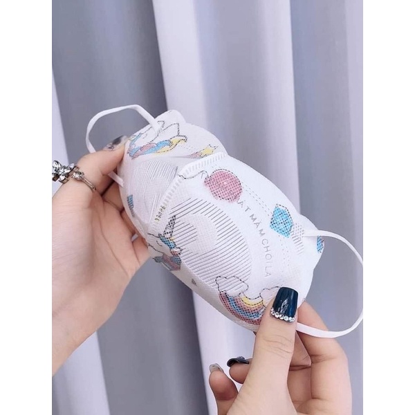 (10 cái) Khẩu Trang Trẻ Em Mầm Chồi Lá Thịnh Phát