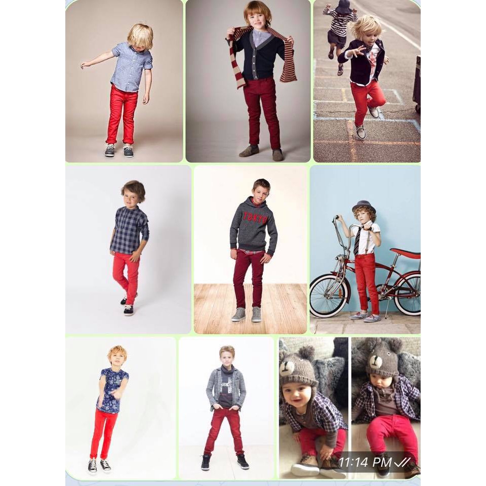 [HCM]Quần dài kaki thun bé trai Old navy
