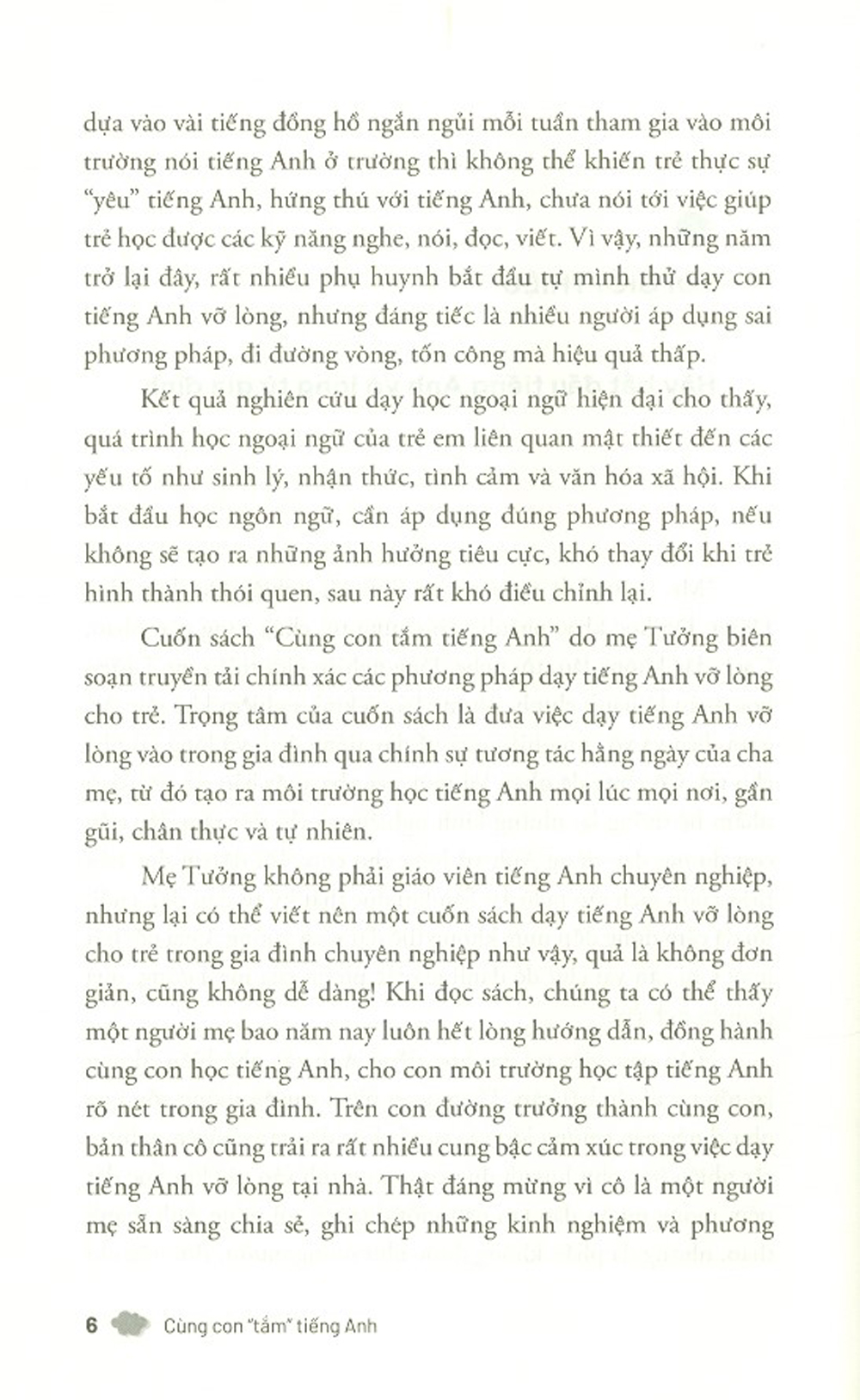 Cùng Con "Tắm" Tiếng Anh