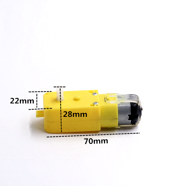 Động cơ giảm tốc vàng (trục kép)