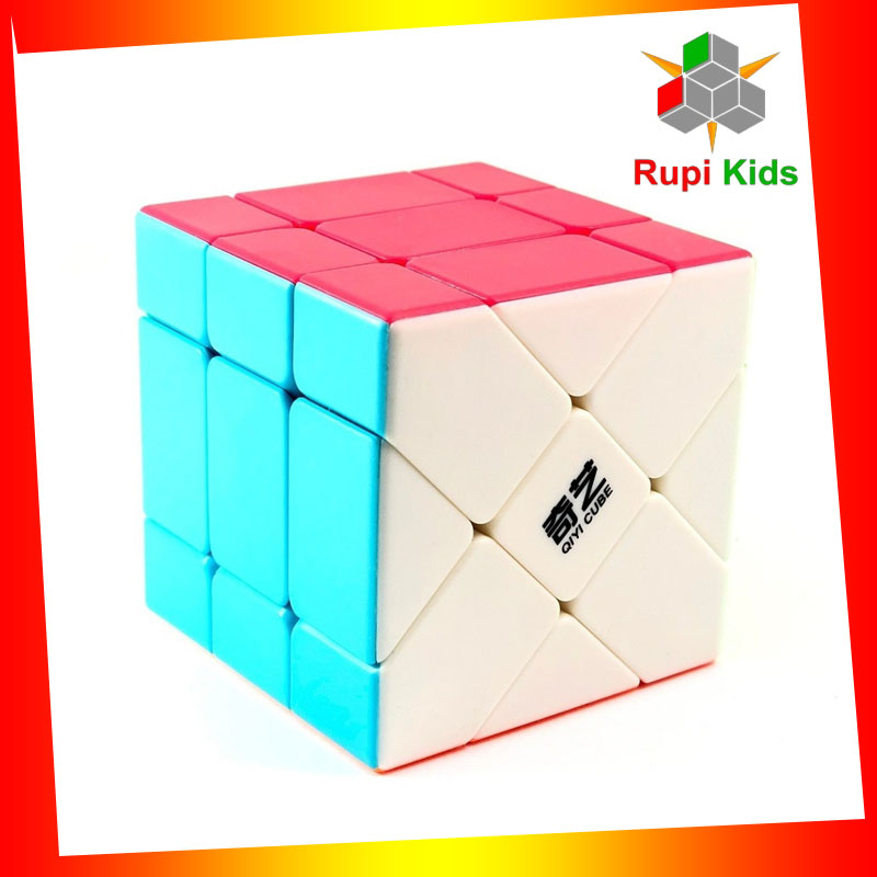 Rubik biển thể 💚 Fisher Qiyi 💚 không viền Stickerless