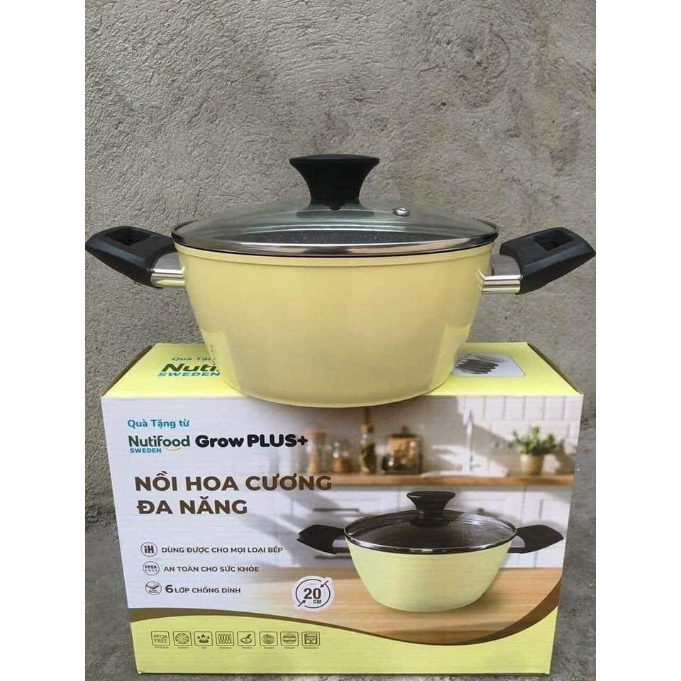Nồi đá hoa cương 20cm Nutifood