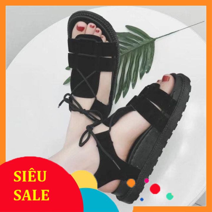 Sandan nữ buộc dây thể thao cá tính