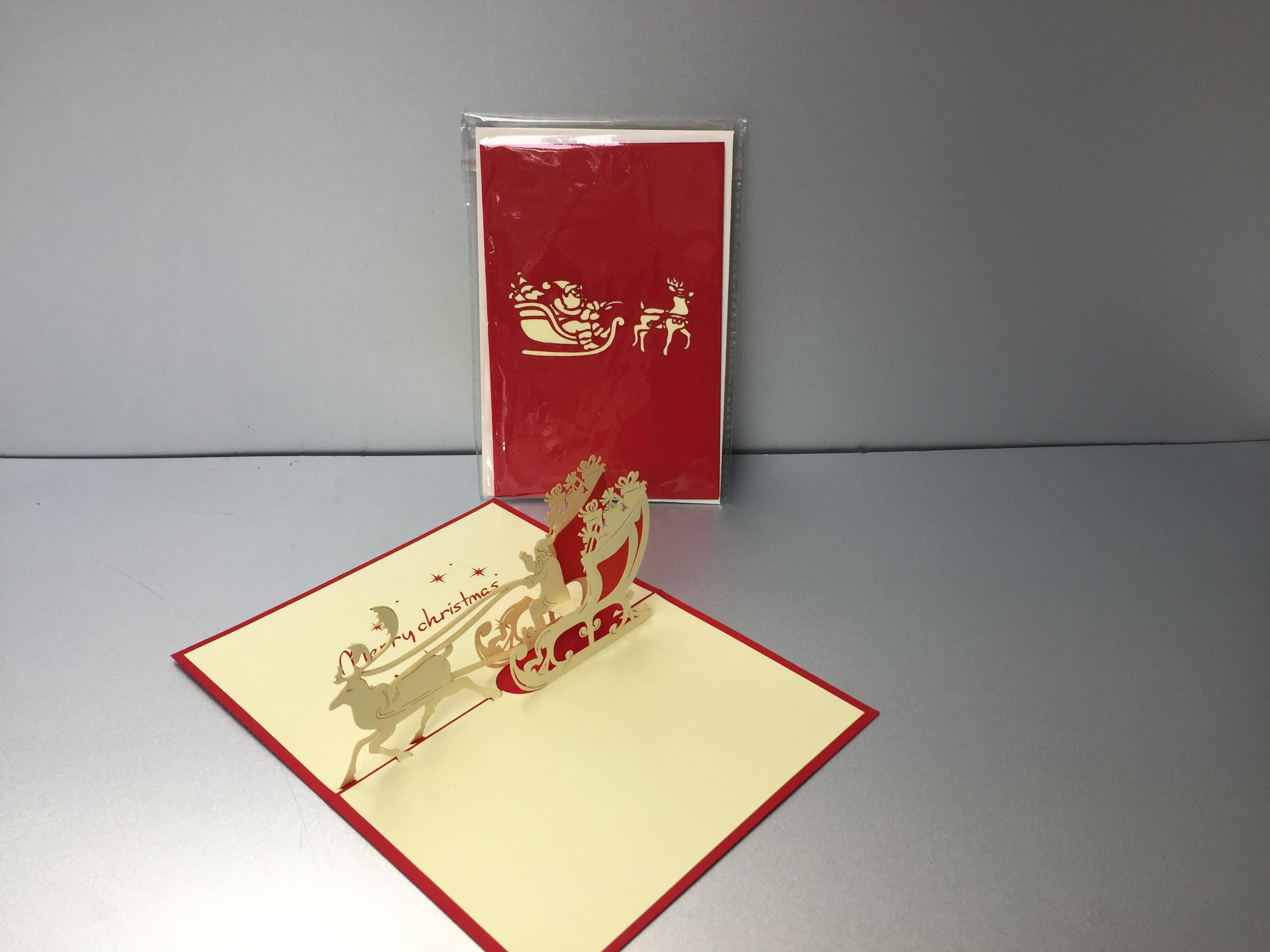 Santa 2 - Noel - 3D Card