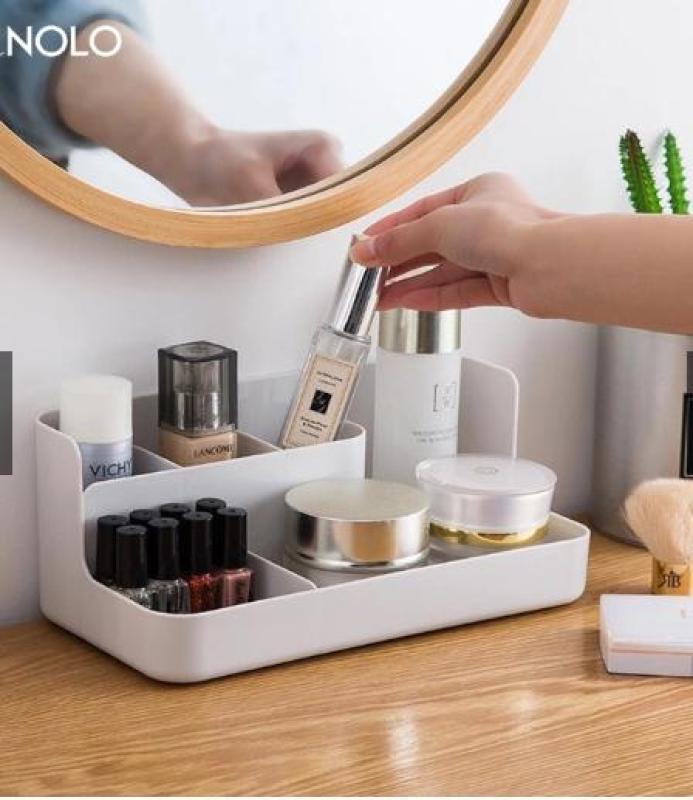 [SALE GIÁ SỐC[ Khay Mỹ Phẩm Mini Để Bàn Nhiều Ngăn Model Z0114