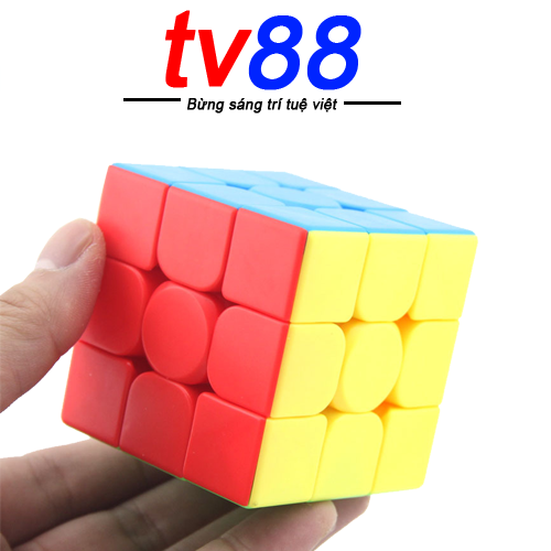 Rubik 3x3  Meilong 3 MFJS Rubic 3 Tầng Stickerless