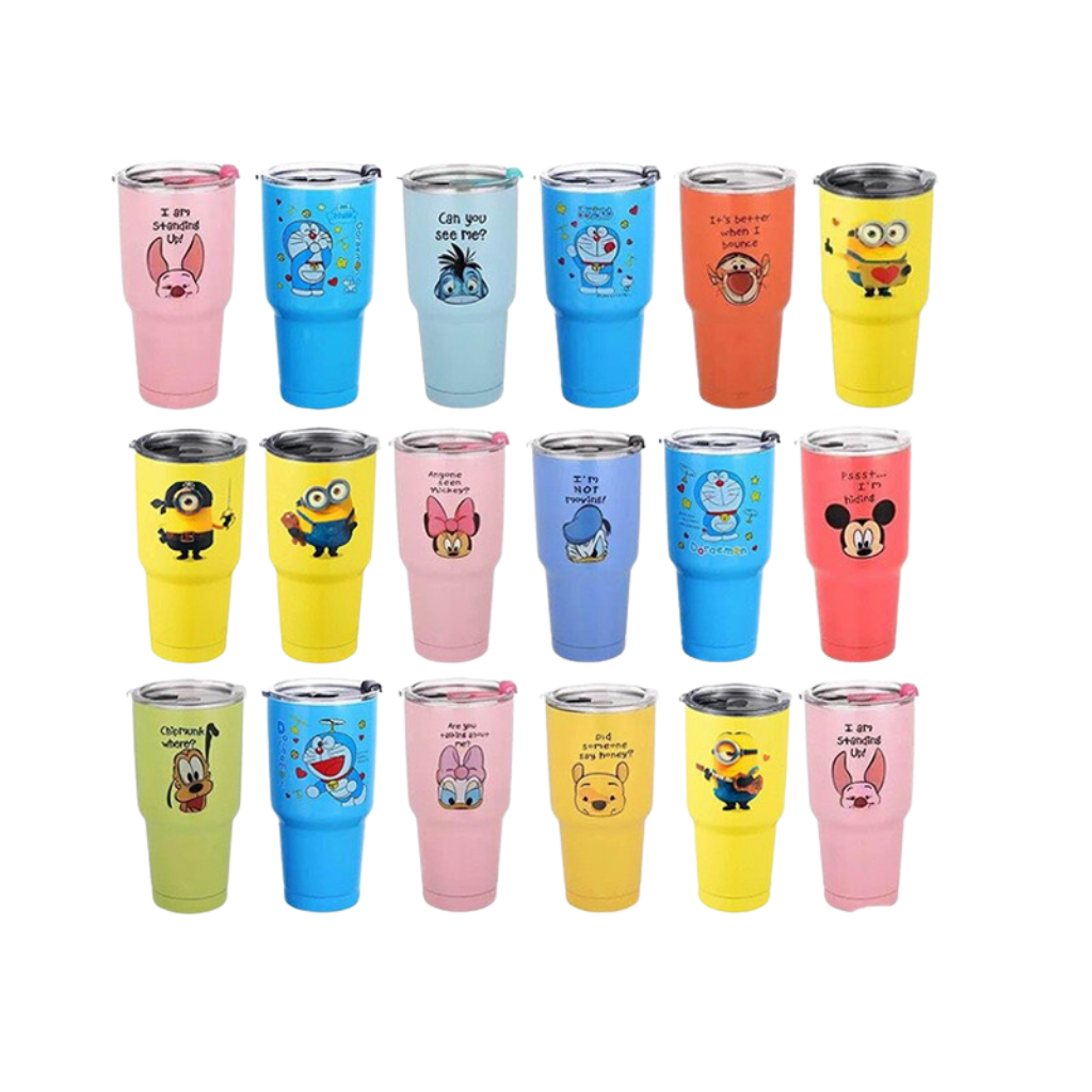 Ly giữ nhiệt Thailan 900ml inox 304, tặng kèm  ống hút inox, túi đựng chống sốc, Giữ nhiệt lên đên 10 tiếng