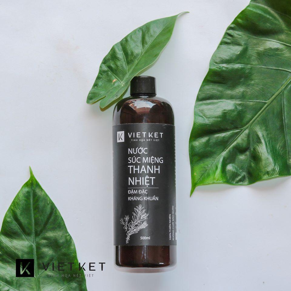 ( Freeship ) Nước Xúc Miệng Vietket - Chai 500ml
