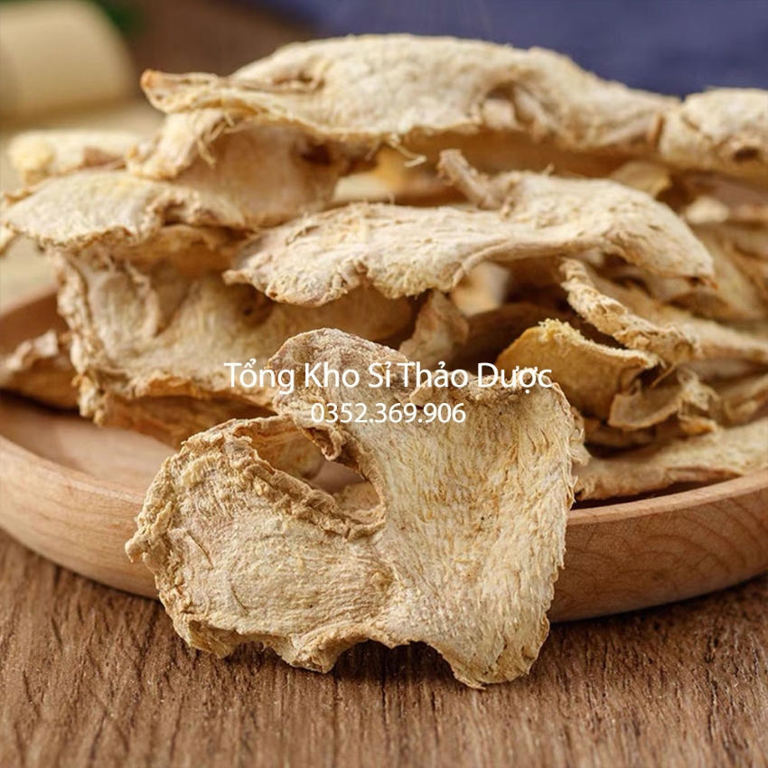 Gừng khô thái lát 500g - thơm sạch