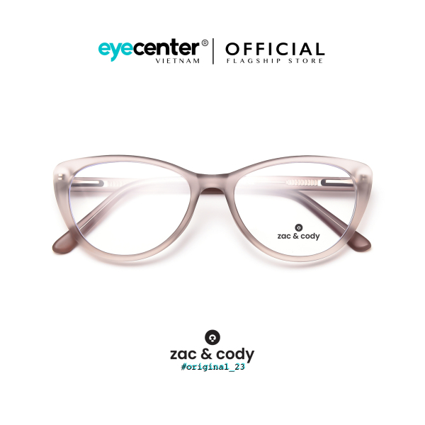 Giá bán Gọng kính nữ chính hãng Hàn Quốc ZAC & CODY B23 lõi thép chống gãy cao cấp Hàn Quốc nhập khẩu by Eye Center Vietnam