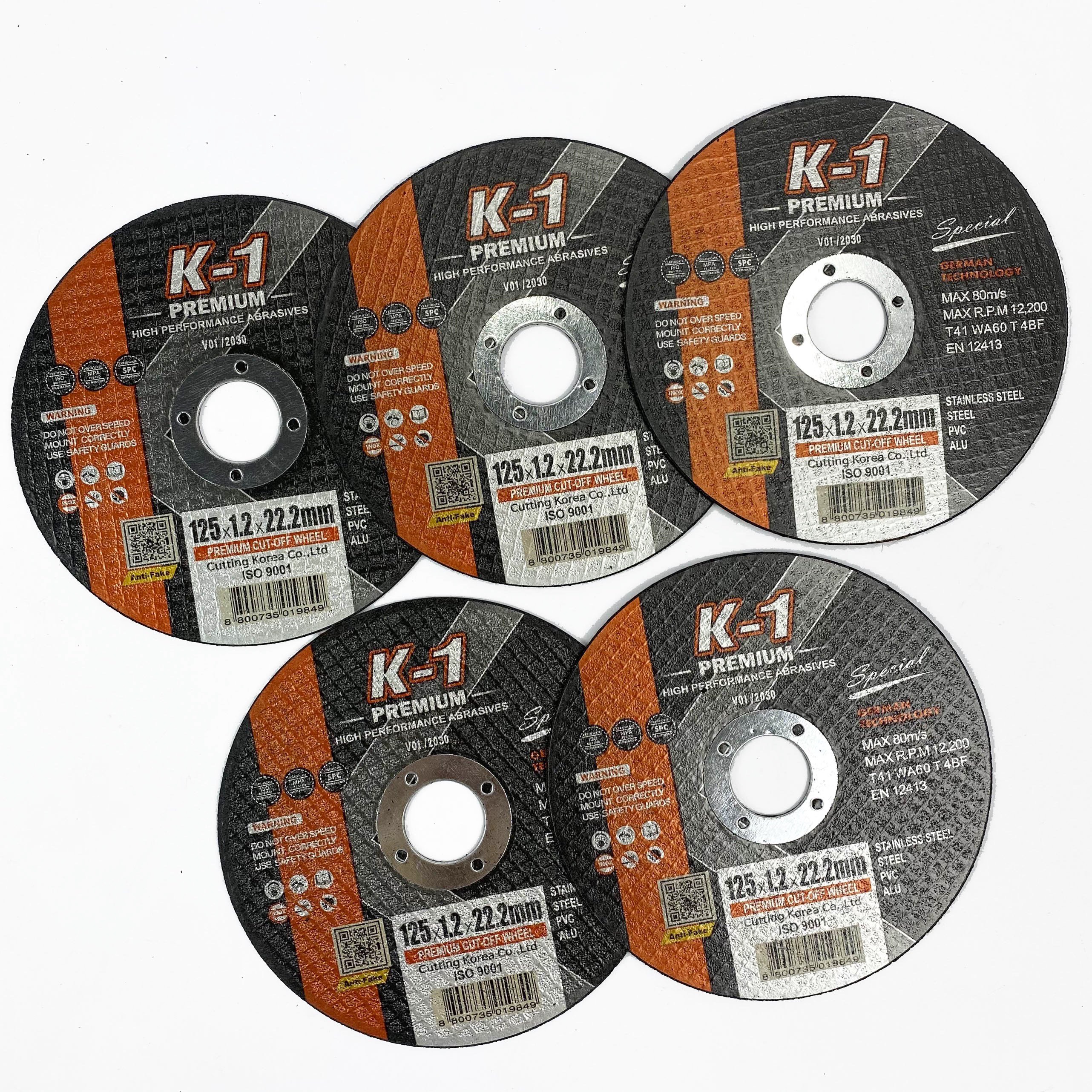 ĐÁ CẮT SẮT INOX Đặc Biệt 125 thương hiệu K1
