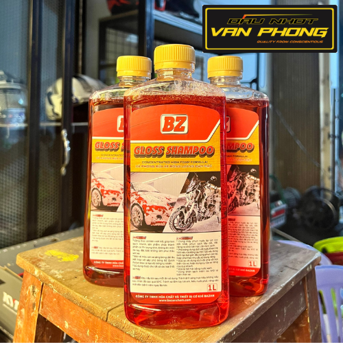 NƯỚC RỬA XE BZ CHAI 1 LÍT