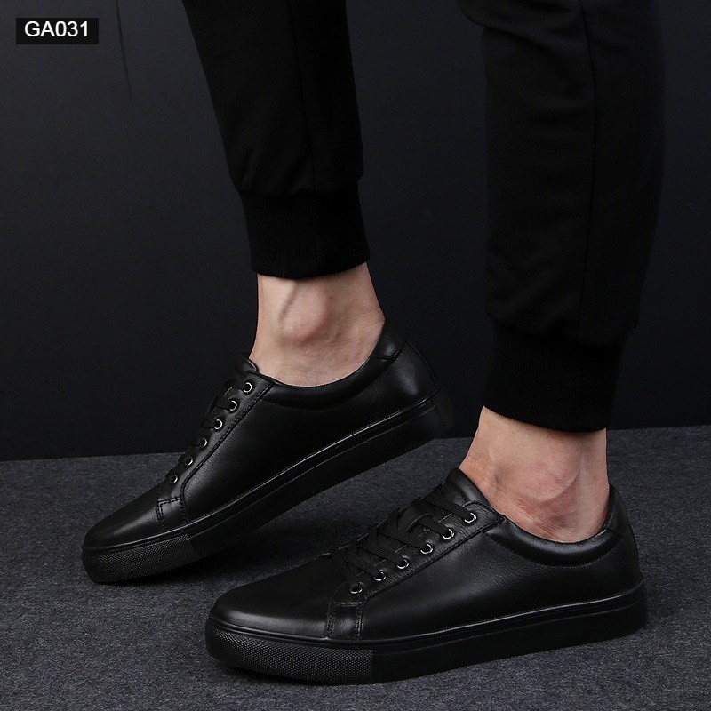 Giày Bata Mẫu Trơn Đế Cao Su Êm Chân GA031 [HCM] [Giày Cặp Nam Nữ]