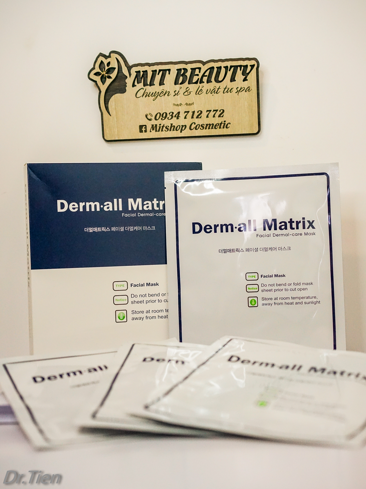 lẻ 1 cái Mặt Nạ Derm All Matrix Hàn Quốc Dưỡng Trắng Nâng Cơ tức thì Hàn Quốc