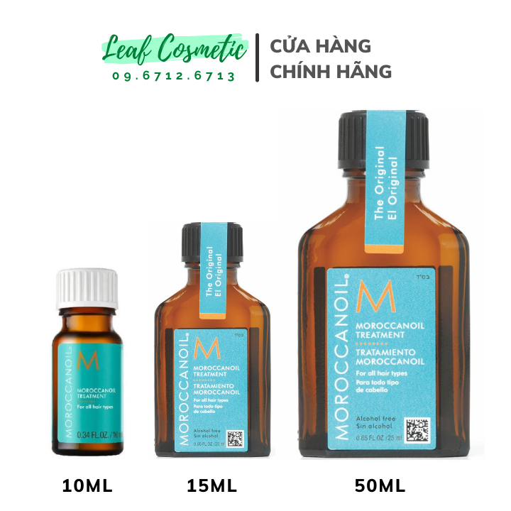 [ Chính hãng - 10ml ] Tinh Dầu Dưỡng Tóc MOROCCANOIL