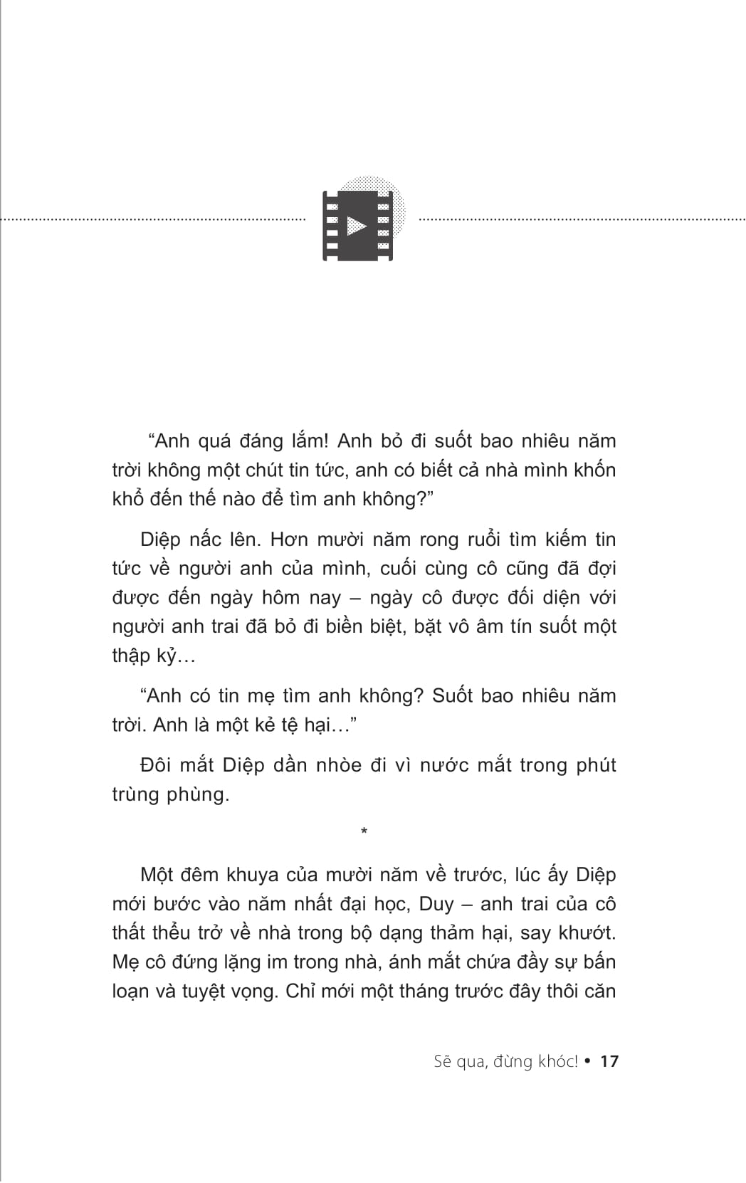 Fahasa - Sẽ Qua, Đừng Khóc!