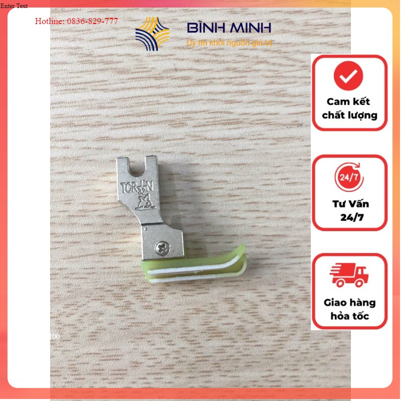 Chân vịt mí nhựa 2 da 1 ly và 2 ly