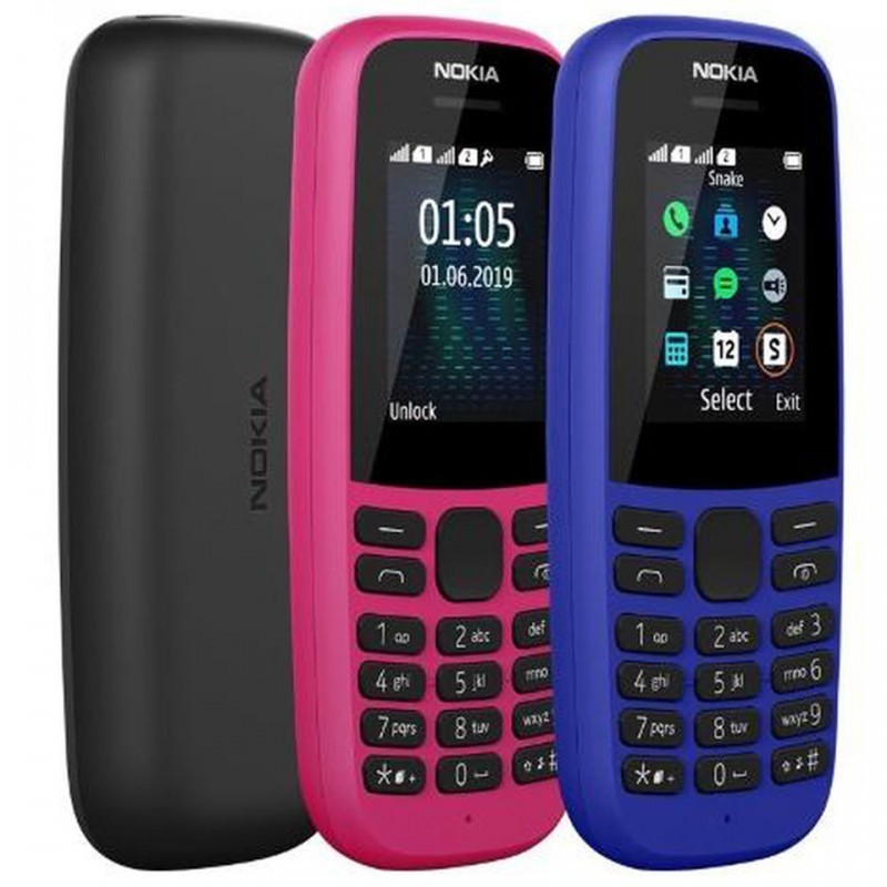 Điện Thoại Nokia 105 (2019) Chính Hãng Được Chọn Hàng Mới FullBox Hoặc Cũ Lên Sườn Vỏ Mới Kèm Pin Sạc