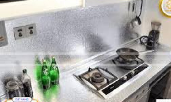 giấy bạc dán bếp