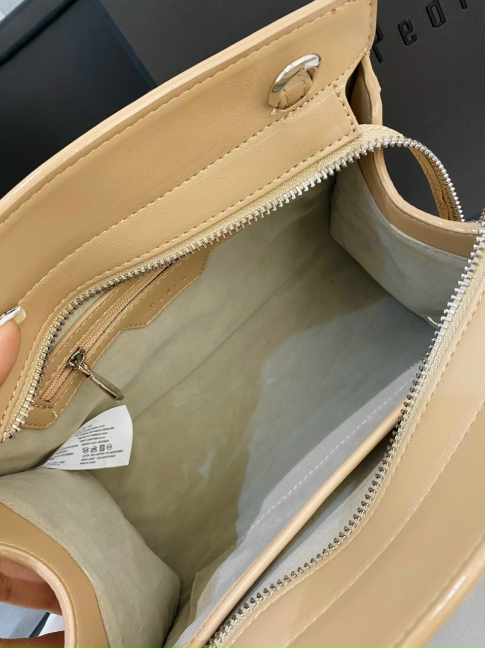 Túi Xách Nữ Pedro Quai Lụa Size 23