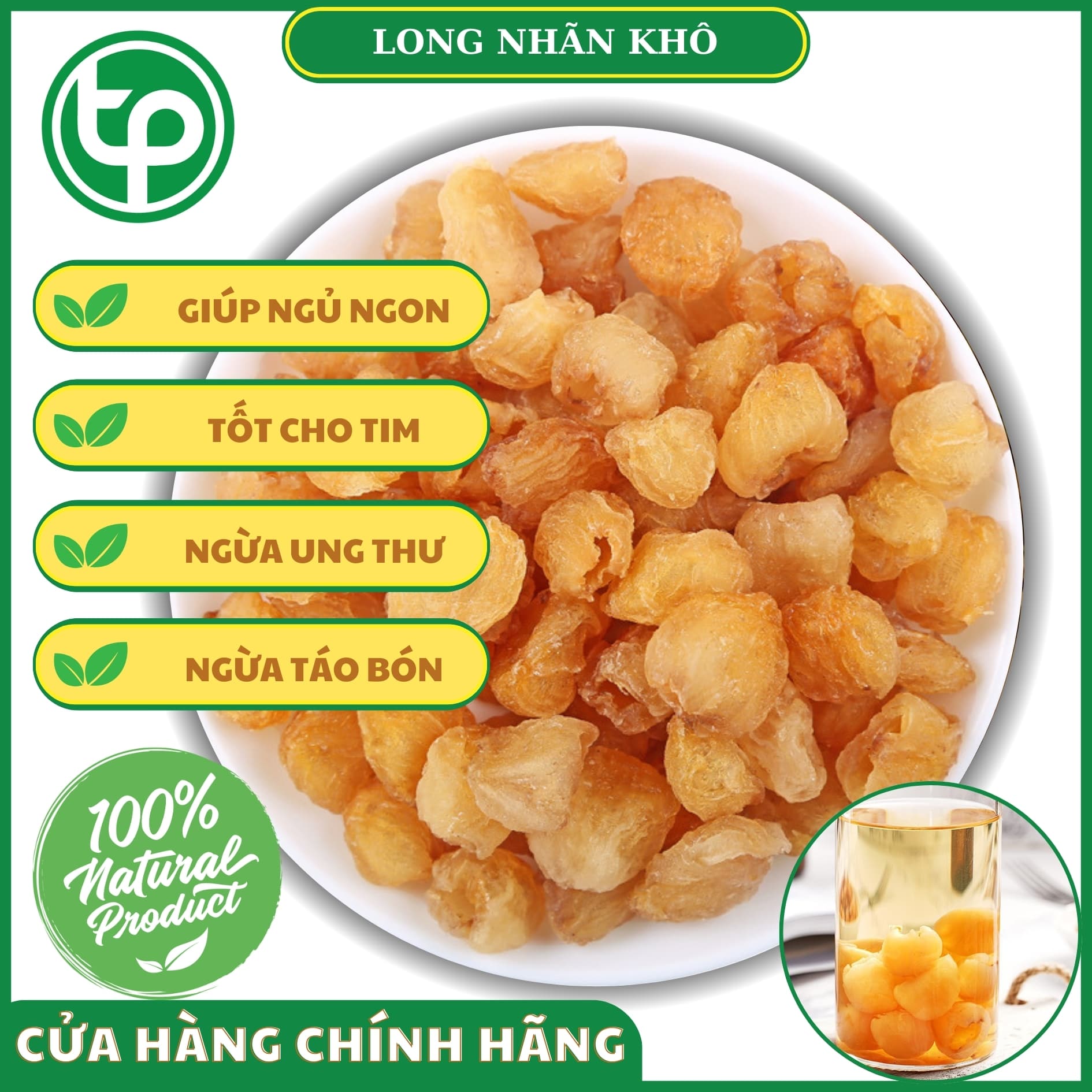 Long nhãn khô 500g - Thảo Dược Tấn Phát