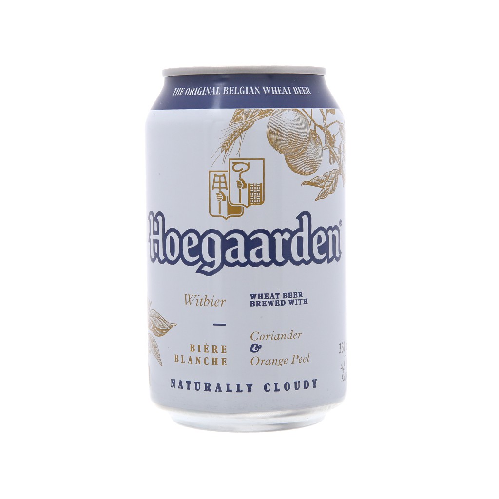 Hoegaarden White lon 330ml - Thùng 24