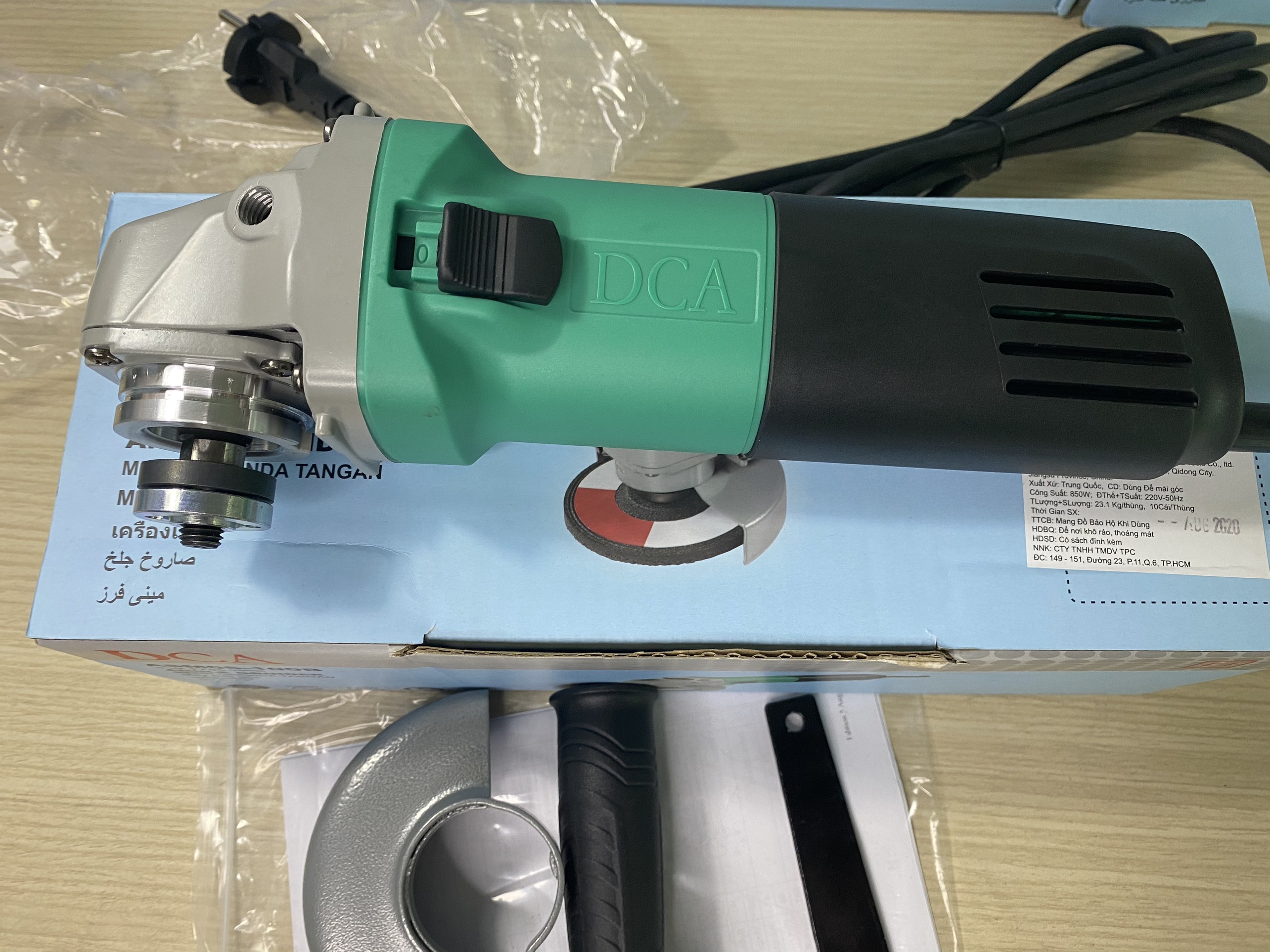 [HCM]Máy mài góc 850W DCA ASM05-100B