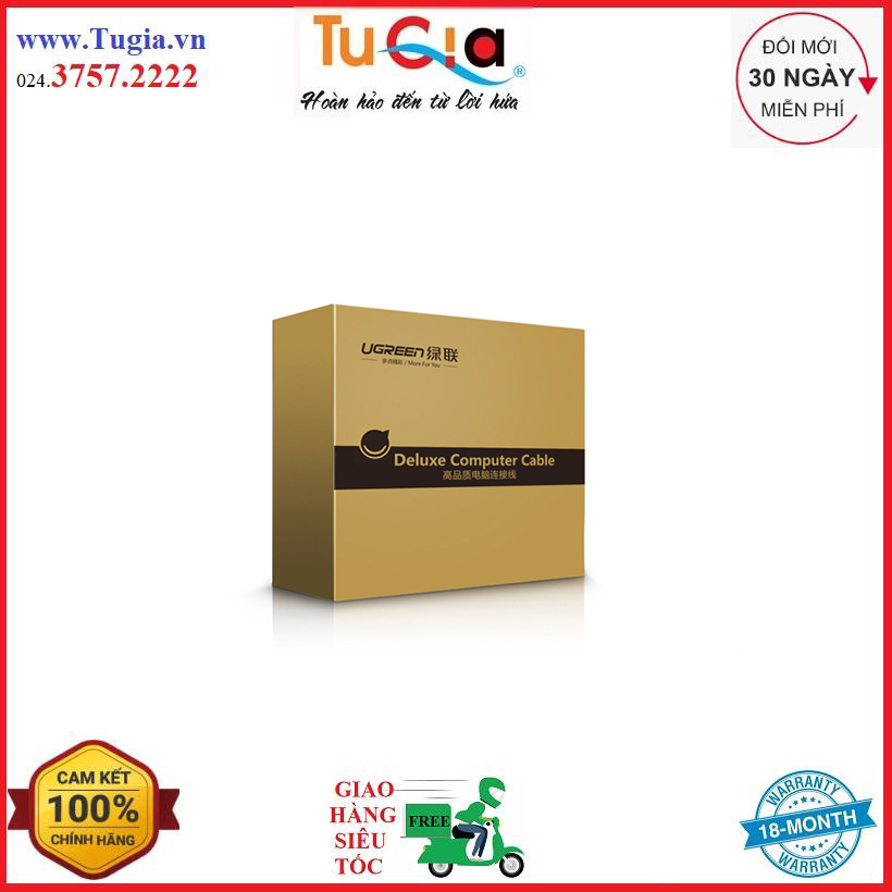 Cáp HDMI 2.0 Ugreen 50107 1.5m Hàng Chính Hãng