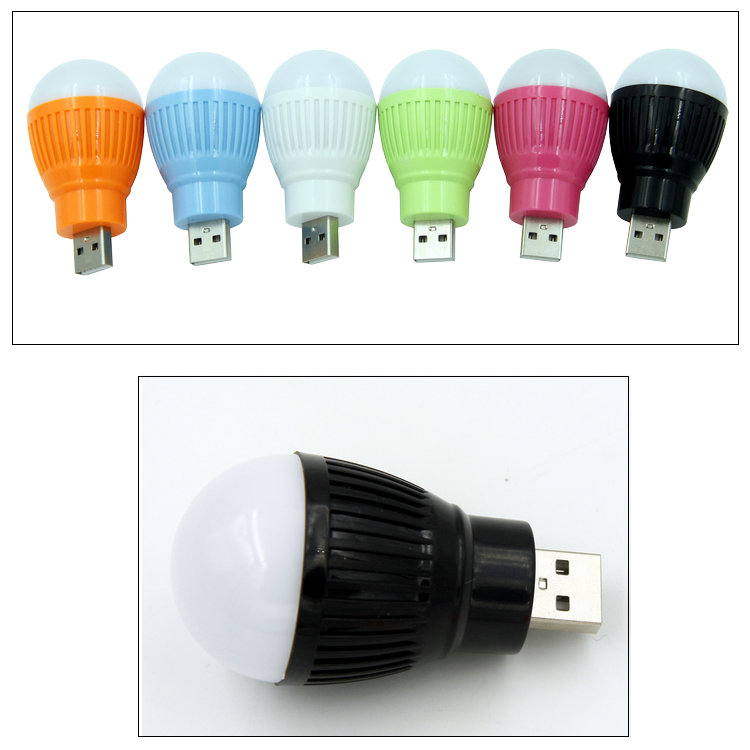 Bóng đèn tròn led usb mini