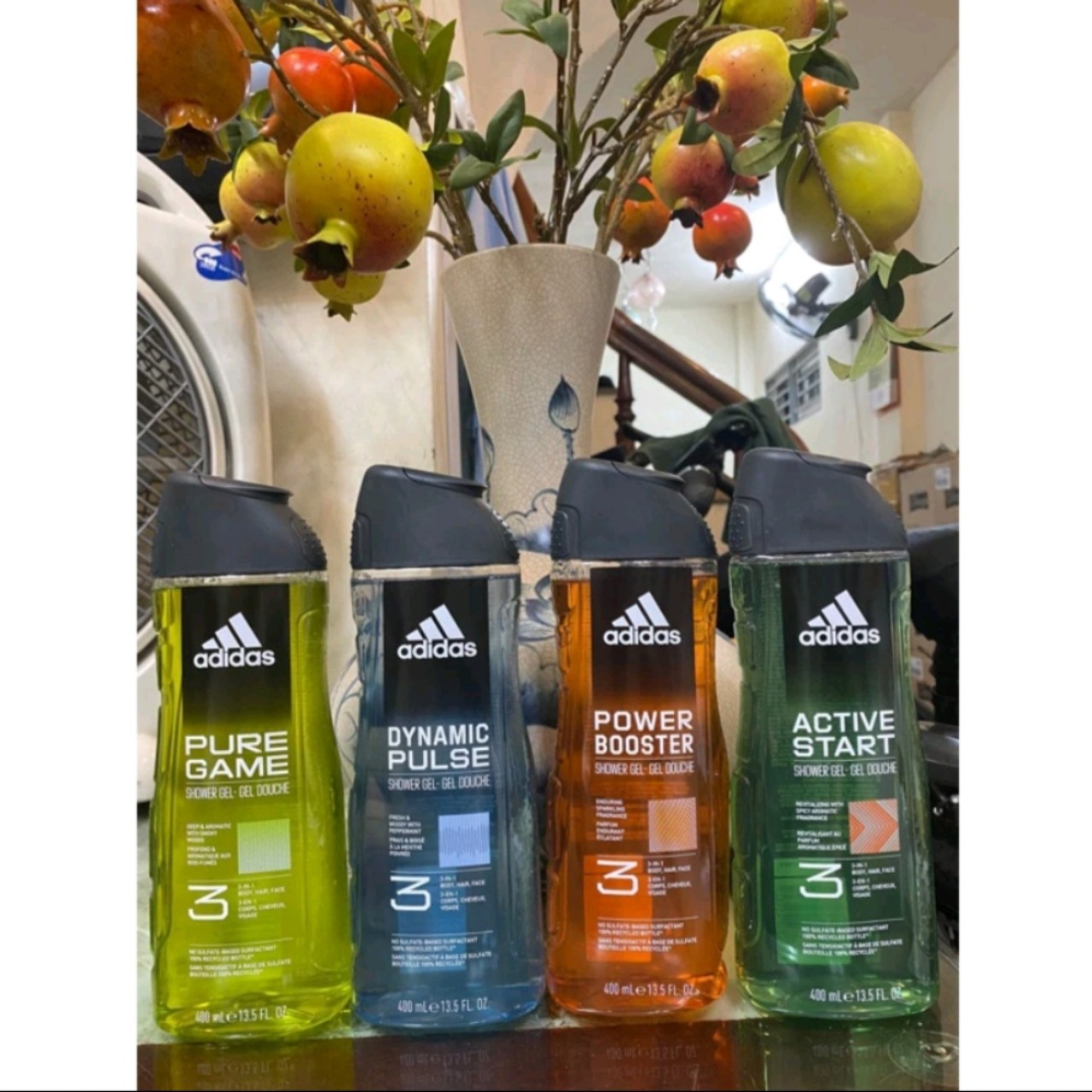 tắm gội 3in1 adidas 400ml ( mẫu mới )