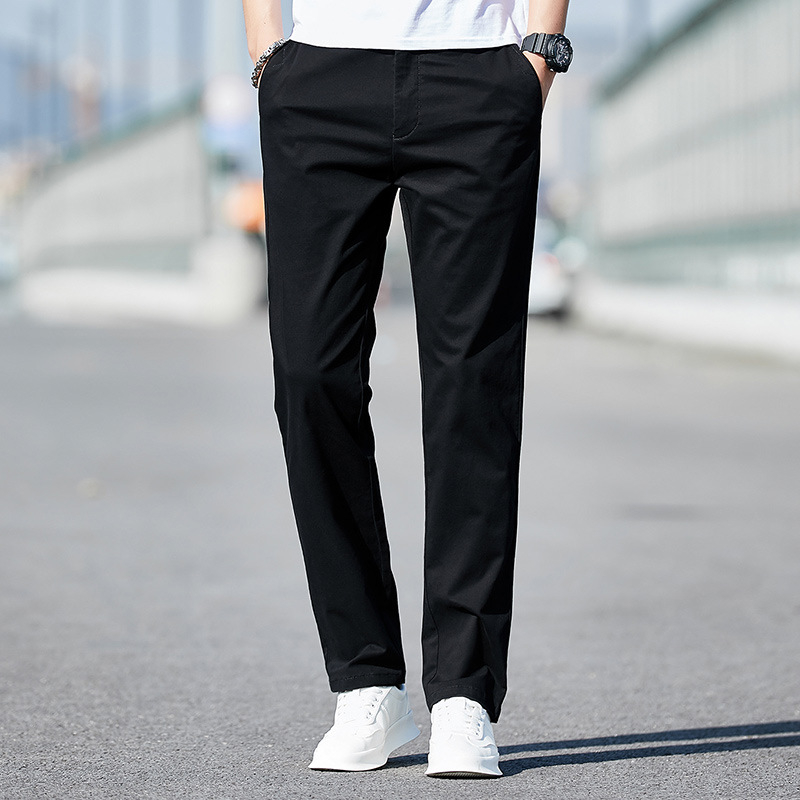 Quần dài linen nam co giãn cao cấp - quần đũi nam dáng slimfit