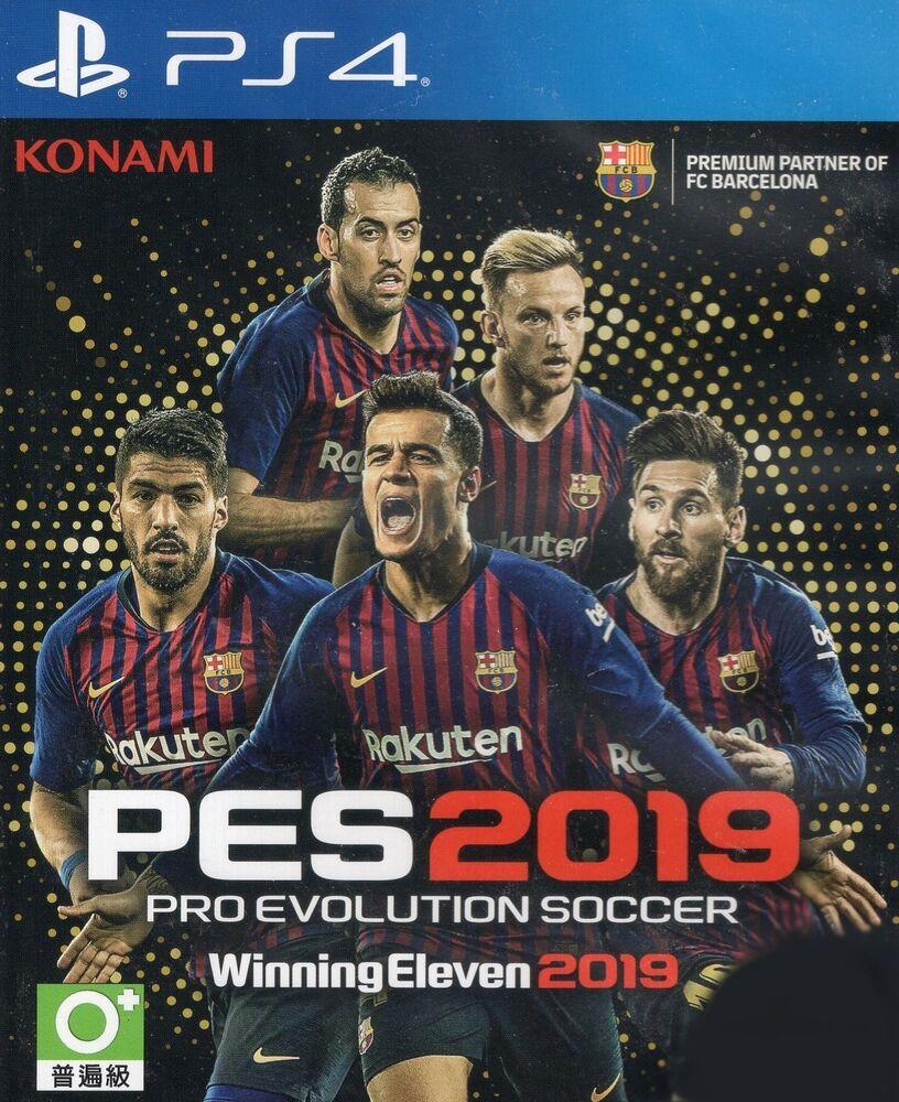 Đĩa game PS4 Pro Evolution Soccer Winning Eleven PES 2019 hệ Asia