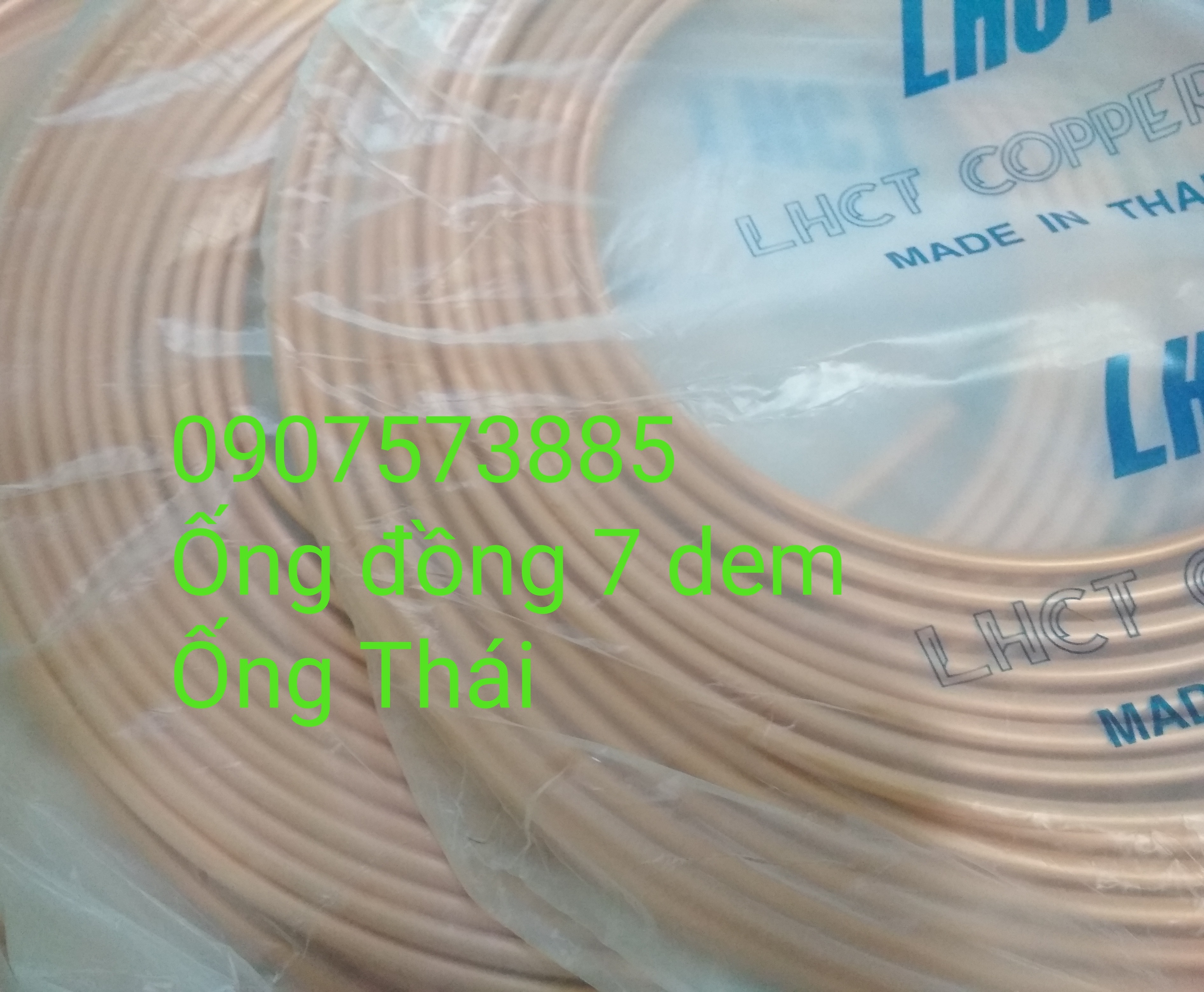 Ống đồng phi 10 Thái Lan dày 7 dem (1m)