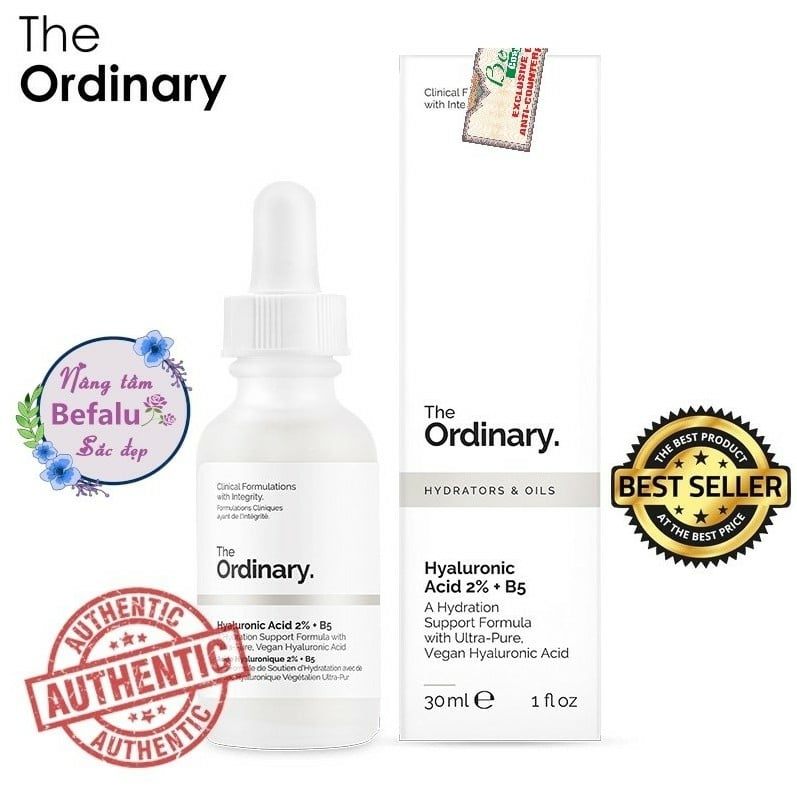 Ordinary Ha 2% + b5 dưỡng ẩm, sáng da, Ordinary hyaluronic