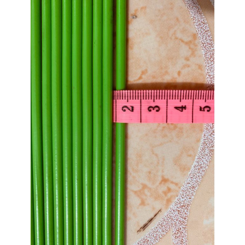 1KG QUE CẮM LAN BOCI NHỰA MÀU XANH DÀI 1,2M