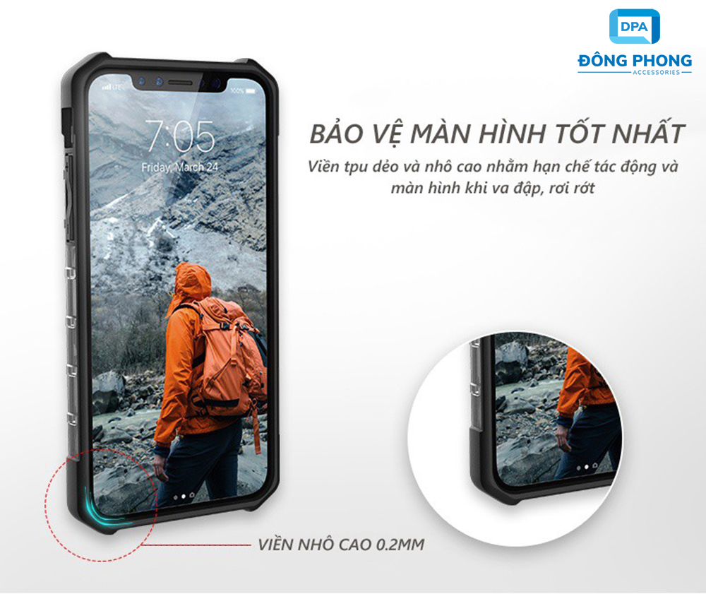 Ốp Lưng Quân Đội UAG Cho iPhone Chống Va Đập