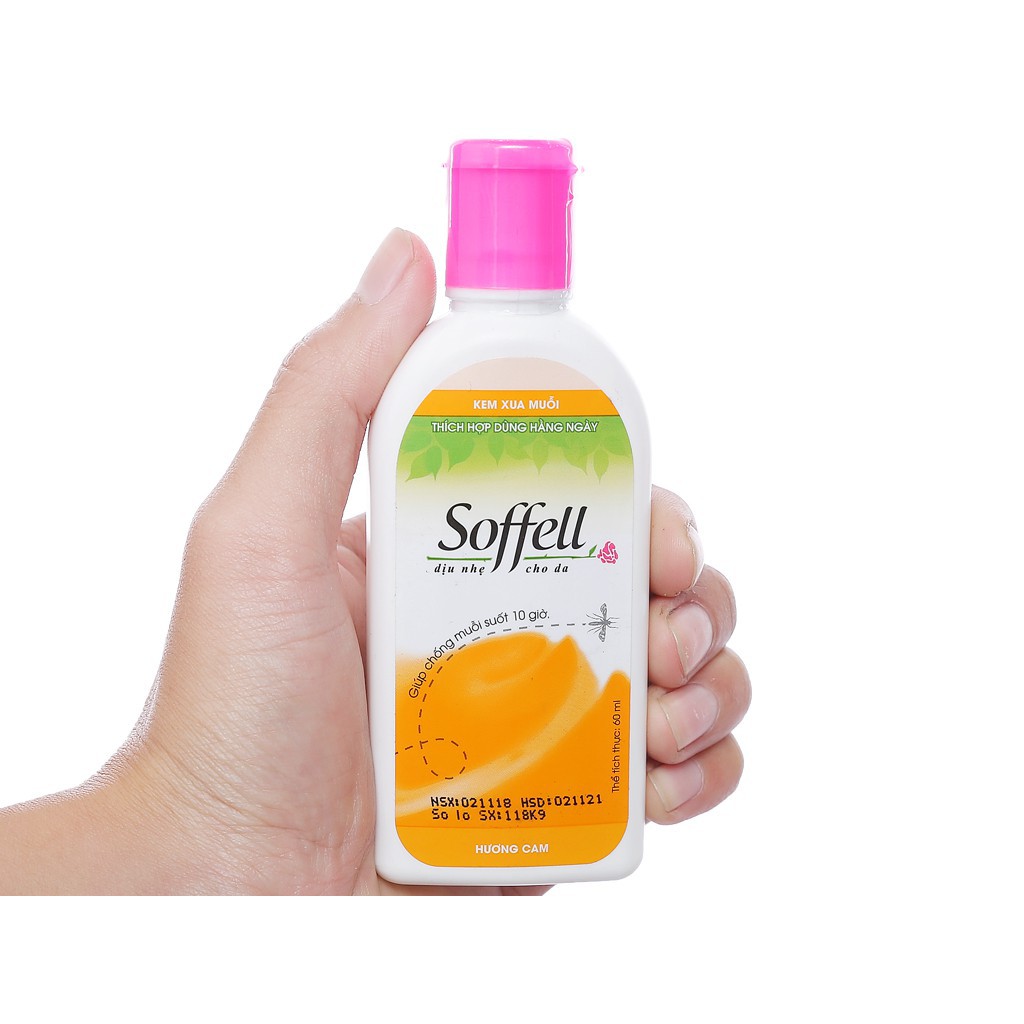 Kem xua muỗi Soffell 60ml