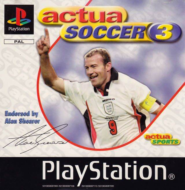 Game ps1 actua soccer 3