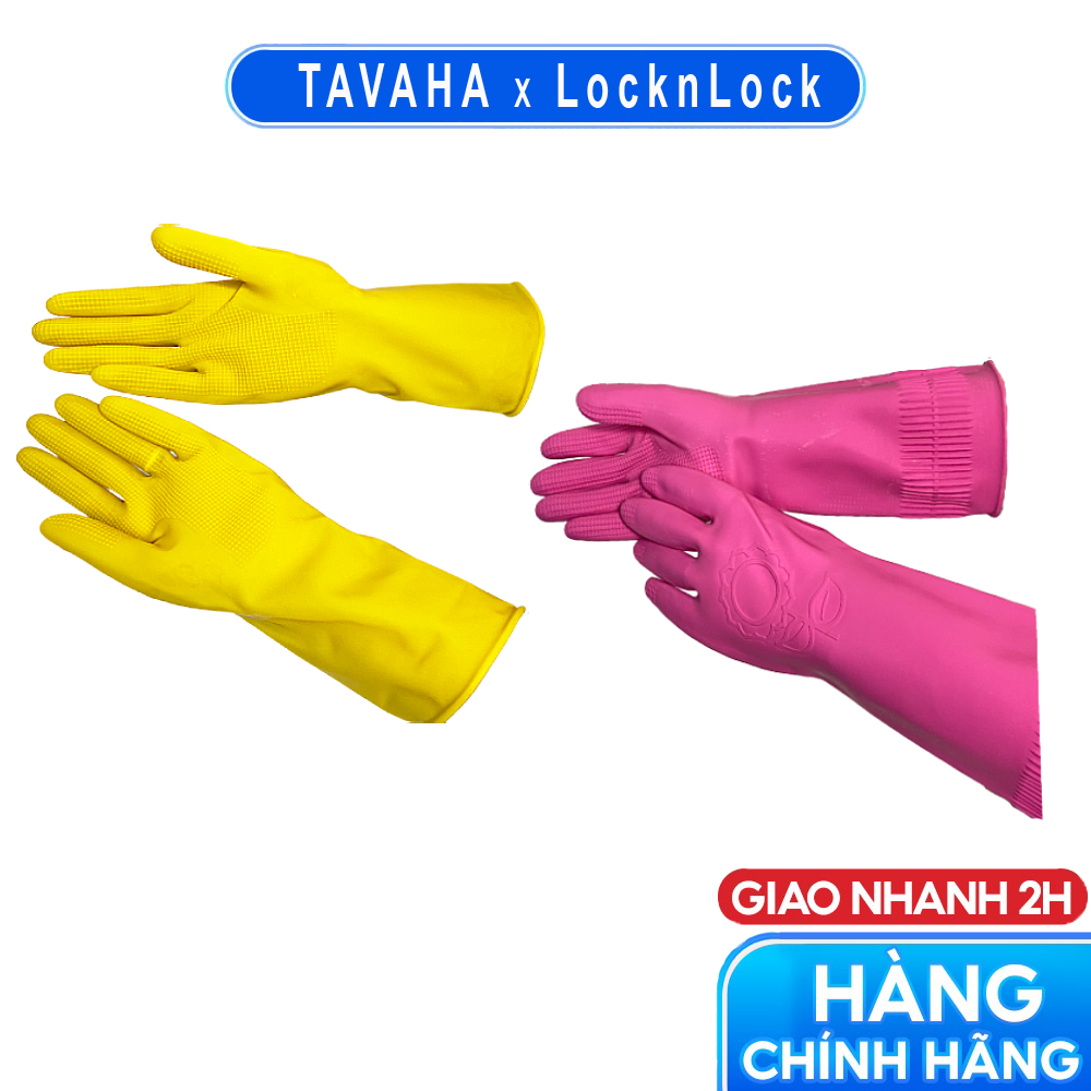 Găng tay cao su tự nhiên Lock&Lock
